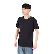 (メンズ)デイリー クルーネック 半袖Tシャツ 783-4934014 BLACK