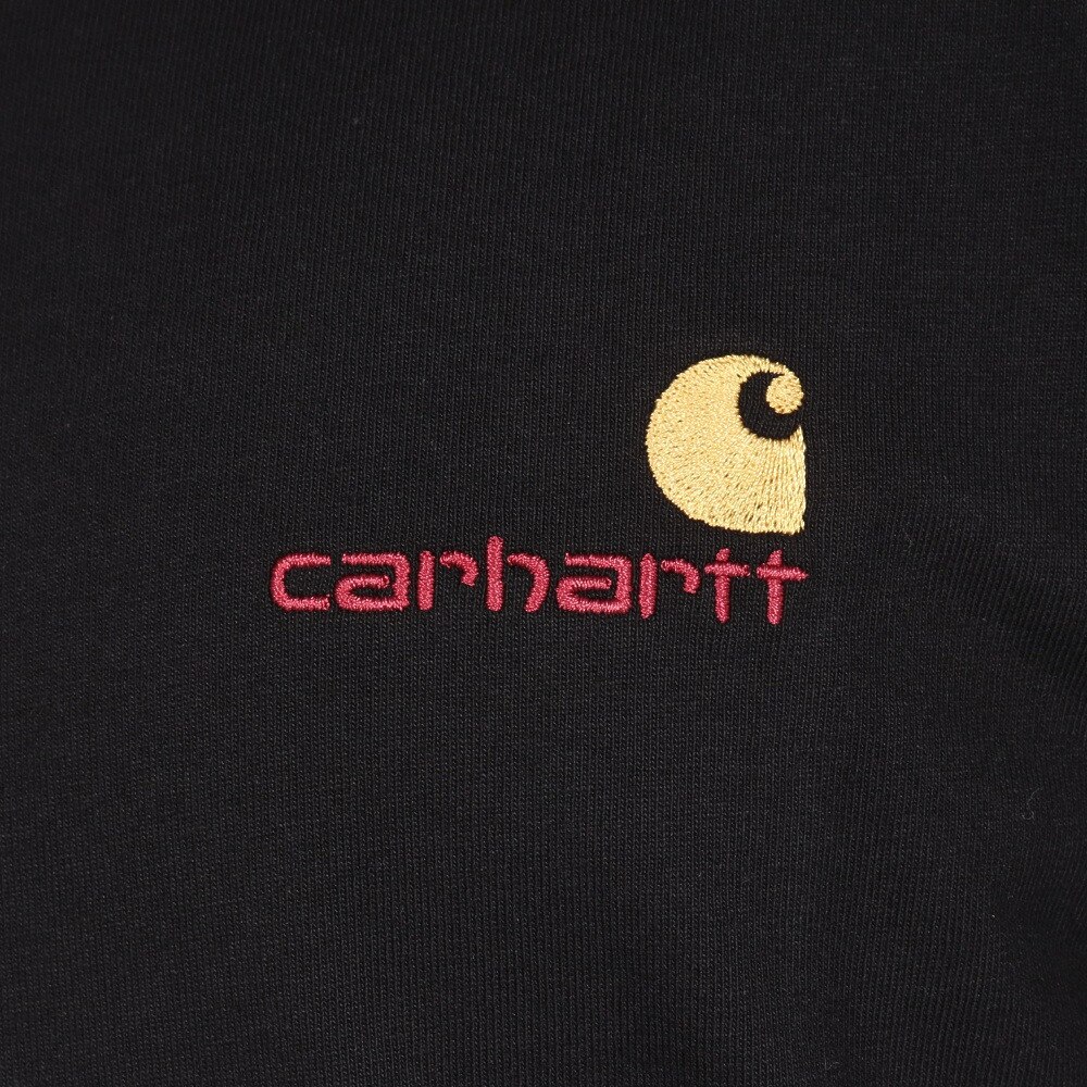 カーハート（CARHARTT）（メンズ）ロングスリーブ アメリカンスクリプト Tシャツ I02995589XX24FW