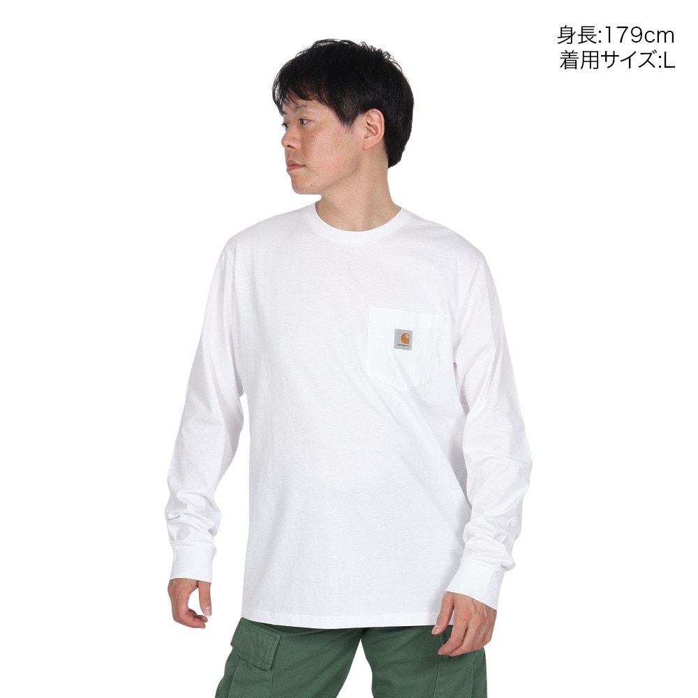 カーハート（CARHARTT）（メンズ）ロングスリーブ ポケットTシャツ I03043702XX24FW