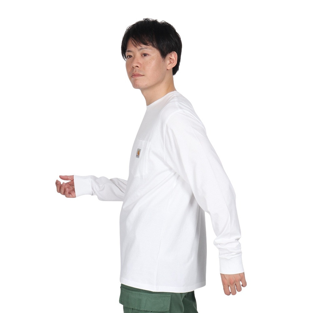 カーハート（CARHARTT）（メンズ）ロングスリーブ ポケットTシャツ I03043702XX24FW