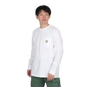 (メンズ)ロングスリーブ ポケットTシャツ I030437