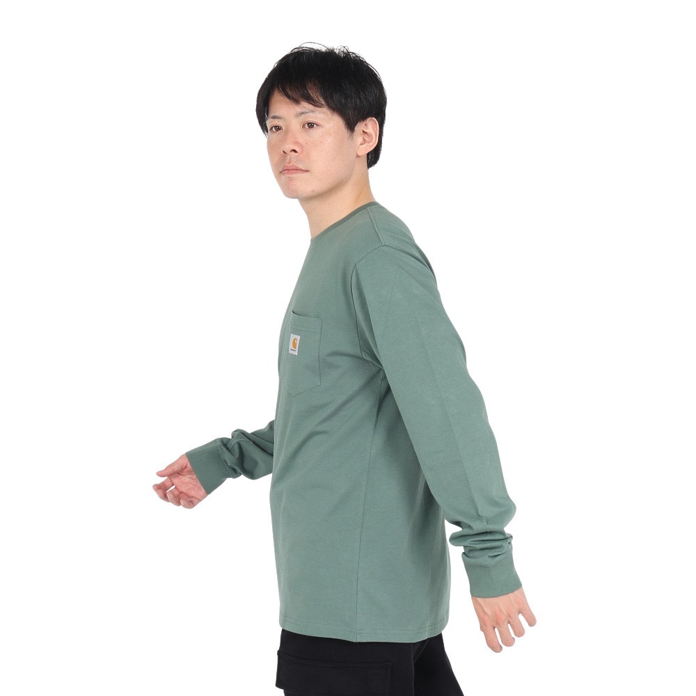 カーハート（CARHARTT）（メンズ）ロングスリーブ ポケットTシャツ I03043729NXX24FW