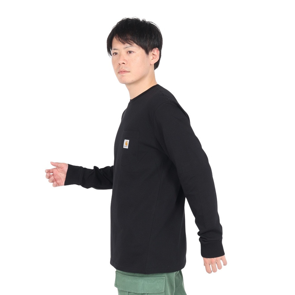 カーハート（CARHARTT）（メンズ）ロングスリーブ ポケットTシャツ I03043789XX24FW