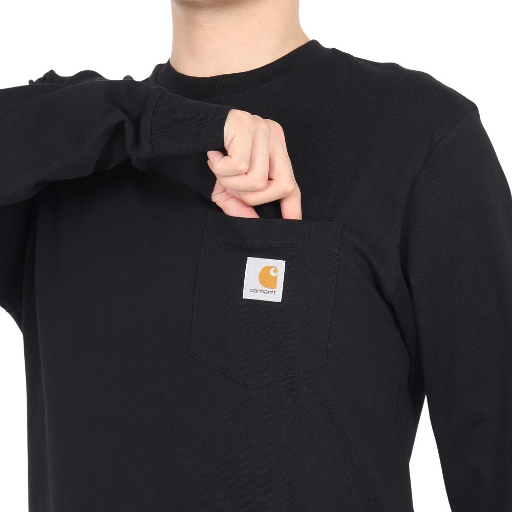 カーハート（CARHARTT）（メンズ）ロングスリーブ ポケットTシャツ I03043789XX24FW