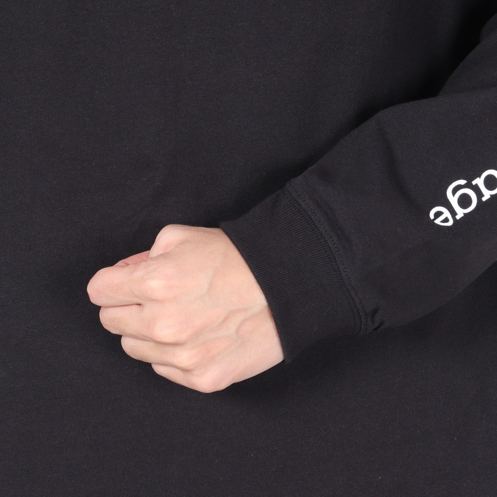 マンハッタンポーテージ（ManhattanPortage）（メンズ）長袖プリントTシャツ MP-M371 BLACK