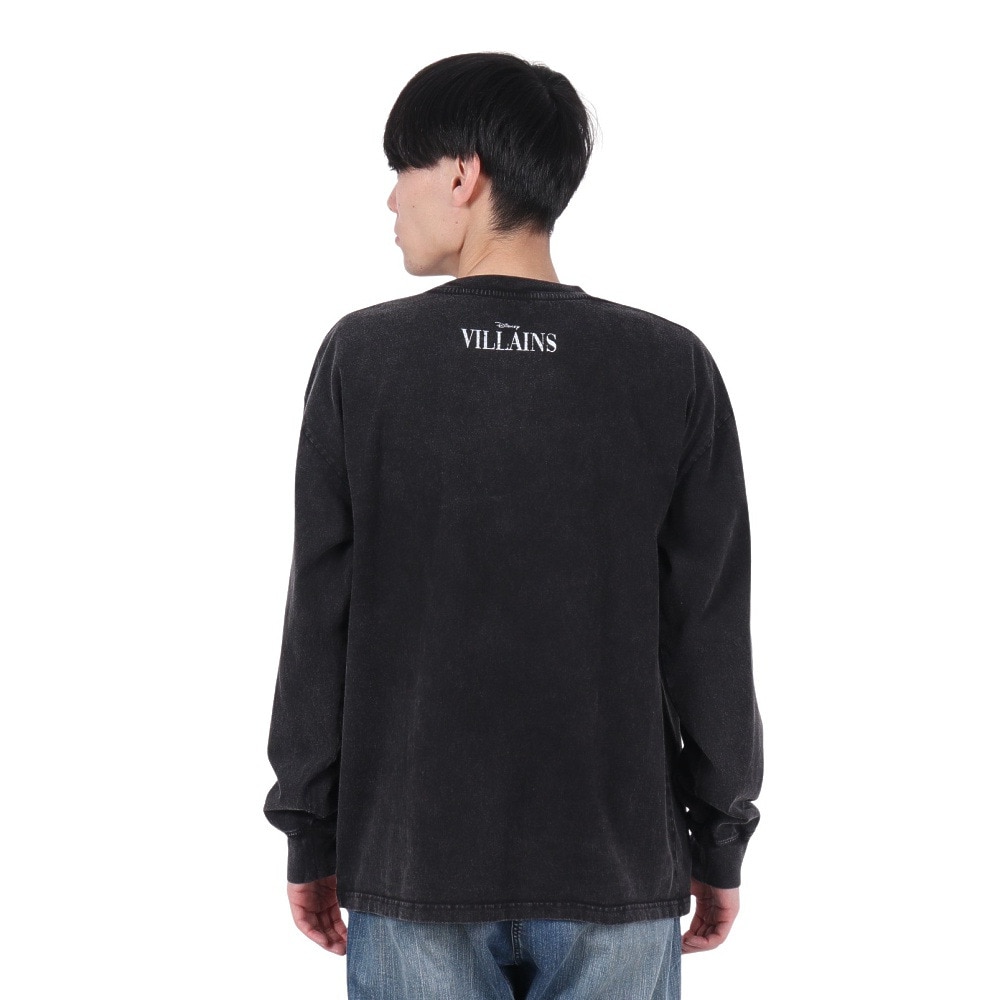 DISNEY（DISNEY）（メンズ、レディース）ヴィランズ マガジンロンT 長袖Tシャツ 5315015-81 B