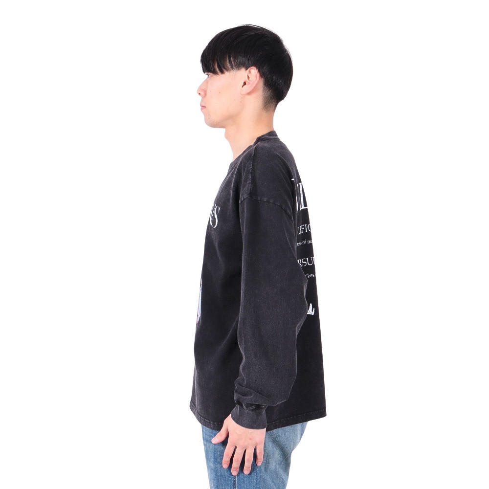 DISNEY（DISNEY）（メンズ）ヴィランズ フェイスツアー 長袖Tシャツ 5315016-01 BLK