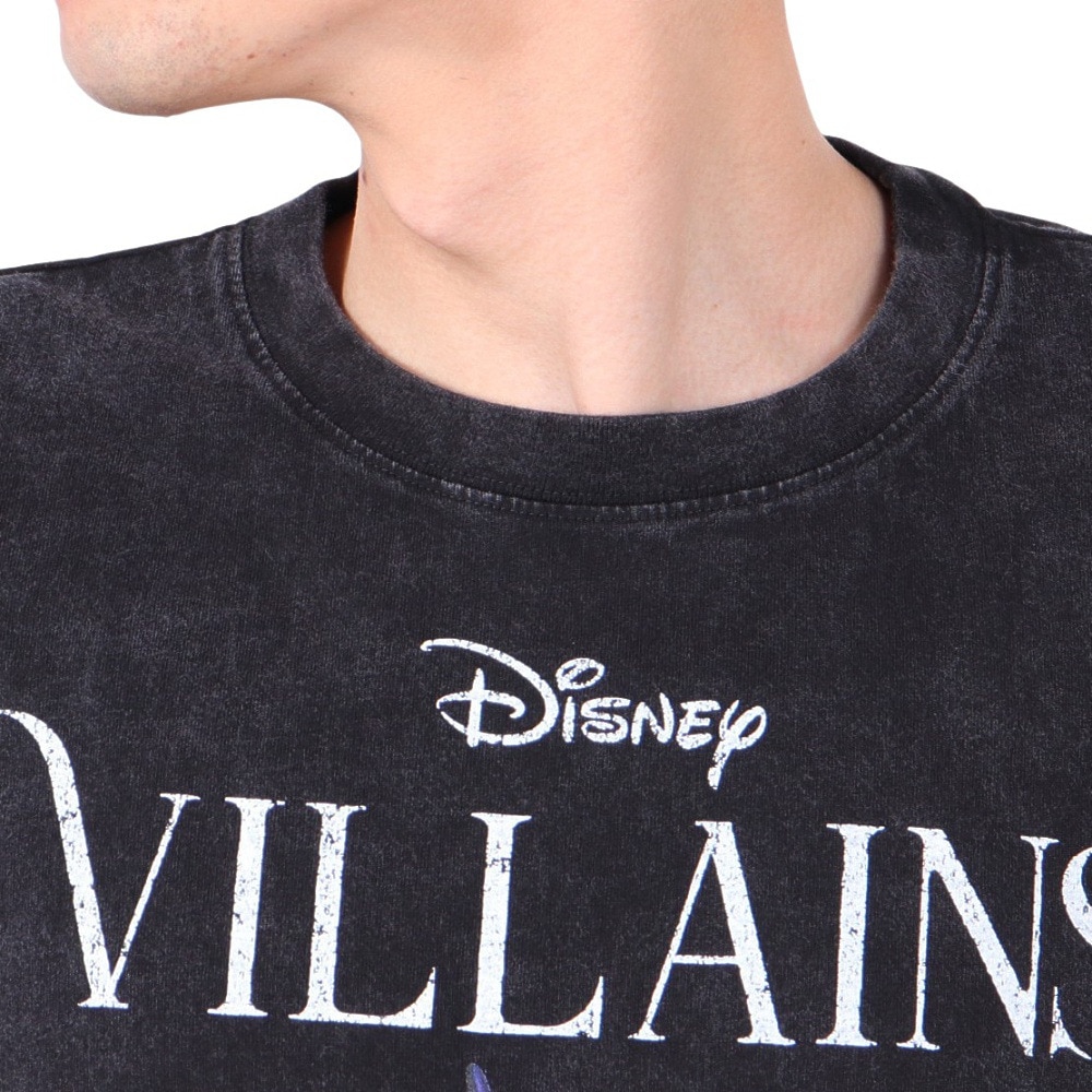 DISNEY（DISNEY）（メンズ）ヴィランズ フェイスツアー 長袖Tシャツ 5315016-01 BLK