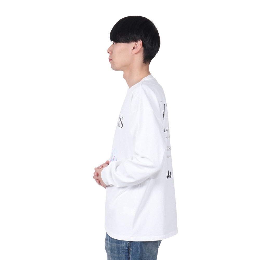 DISNEY（DISNEY）（メンズ、レディース）ヴィランズ フェイスツアーロンT 長袖Tシャツ 5315016-06 OFF