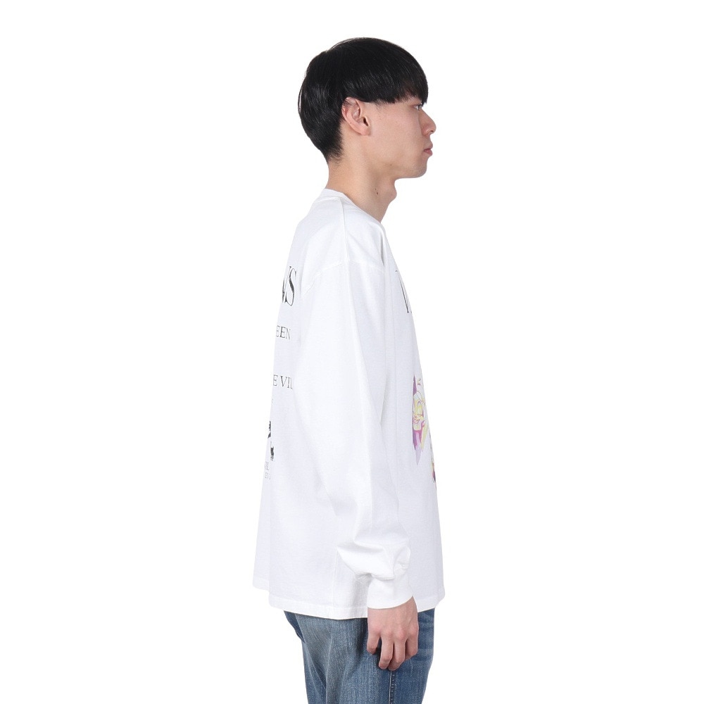 DISNEY（DISNEY）（メンズ、レディース）ヴィランズ フェイスツアーロンT 長袖Tシャツ 5315016-06 OFF