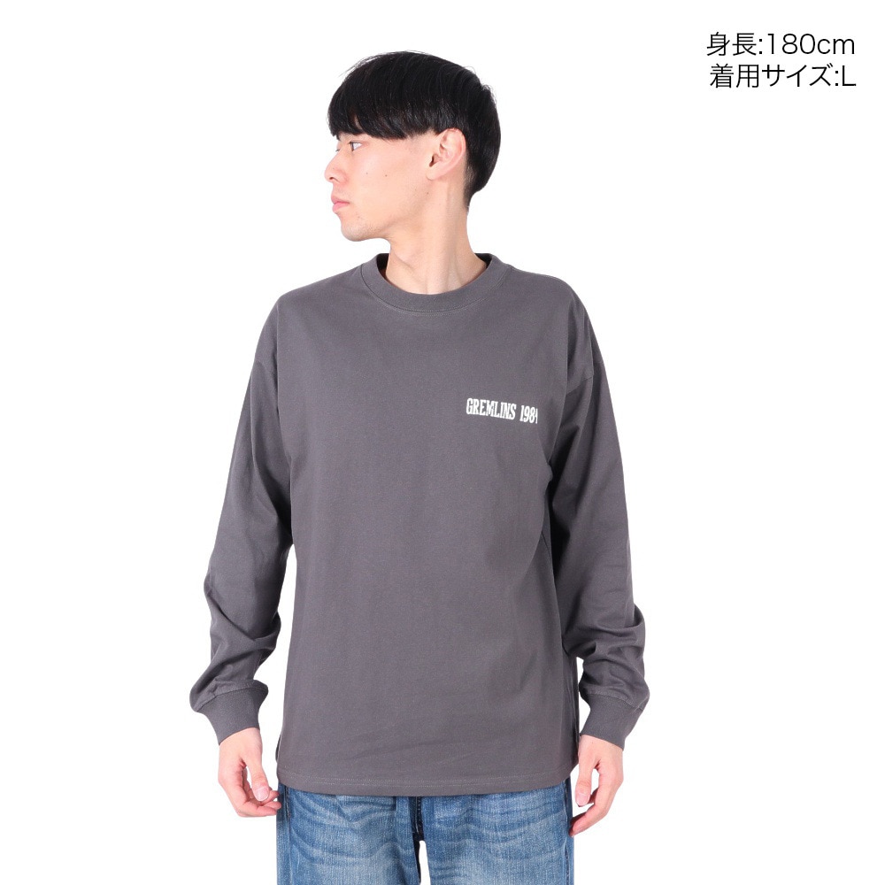 グレムリンズ（GREMLINS）（メンズ）グレムリンズ ポスター 長袖Tシャツ 5315004-02 CHA