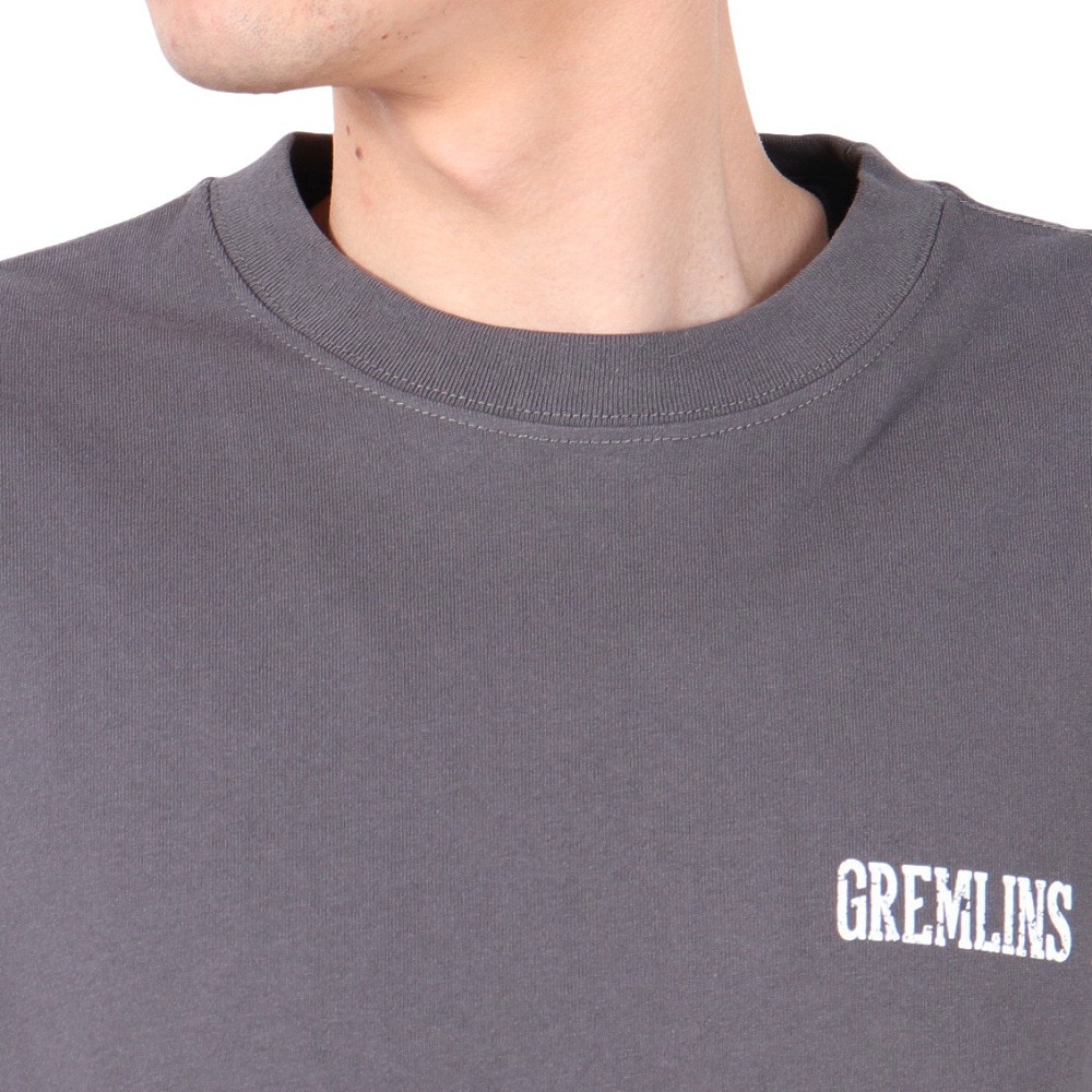 グレムリンズ（GREMLINS）（メンズ）グレムリンズ ポスター 長袖Tシャツ 5315004-02 CHA
