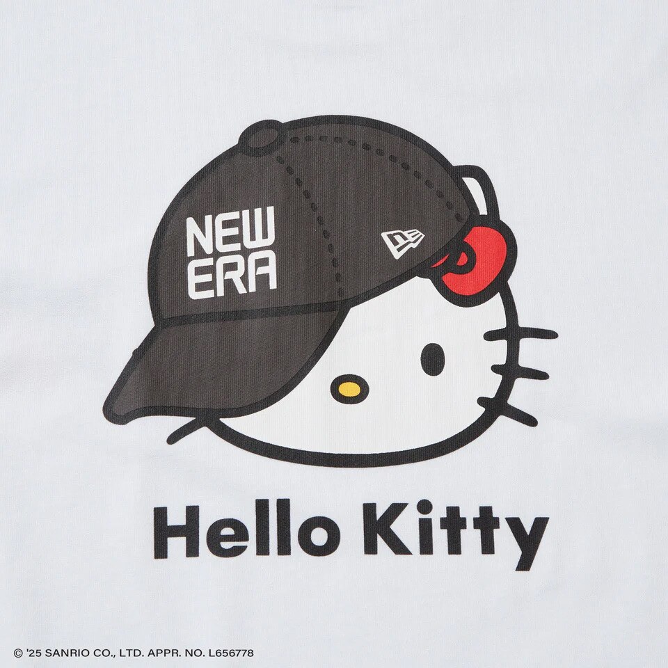 ニューエラ（NEW ERA）（メンズ、レディース）オーバーサイズド コットン 半袖Tシャツ HELLO KITTY キャップ 14348709