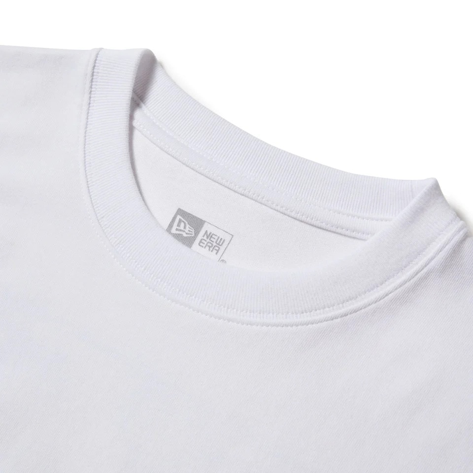 ニューエラ（NEW ERA）（メンズ、レディース）半袖 オーバーサイズド コットン Tシャツ SANTA CRUZ スクリーミングハンド ホワイト 14384105