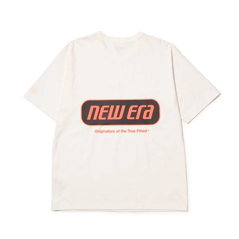ニューエラ（NEW ERA）（メンズ、レディース）ウォッシュド コットン 半袖Tシャツ Racer Logo 14410026