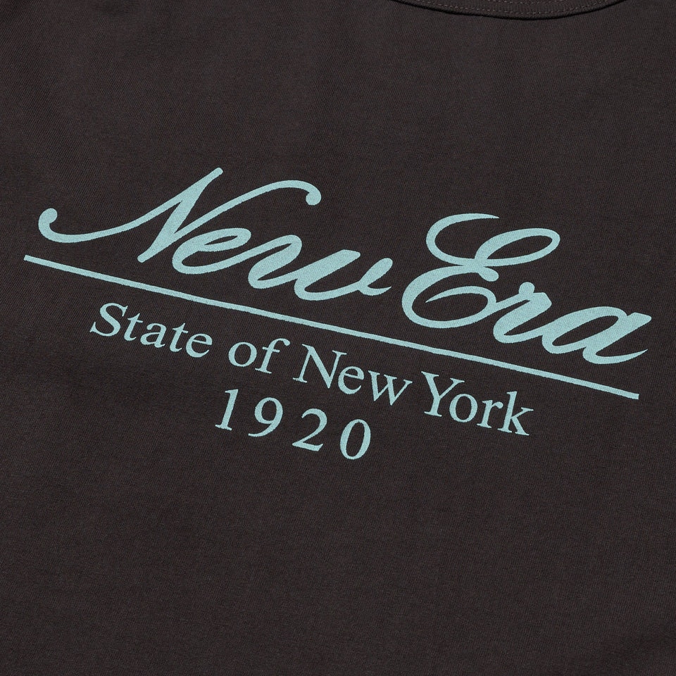 ニューエラ（NEW ERA）（メンズ、レディース）ウォッシュド コットン 半袖Tシャツ Classic Script Logo 14410028