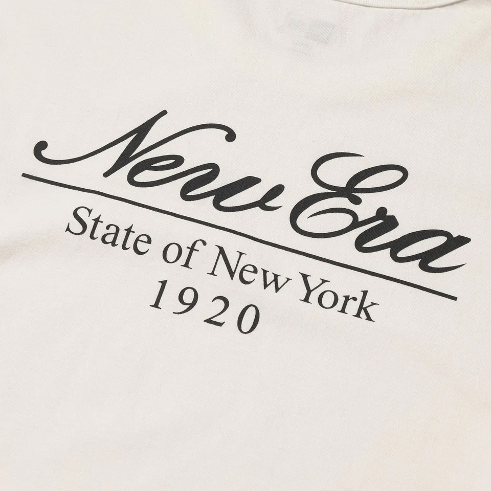 ニューエラ（NEW ERA）（メンズ、レディース）ウォッシュド コットン 半袖Tシャツ Classic Script Logo 14410029
