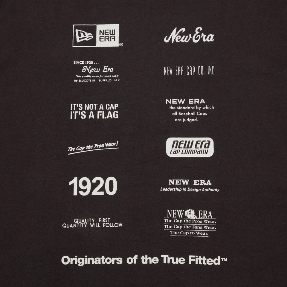 ニューエラ（NEW ERA）（メンズ、レディース）ウォッシュド コットン 半袖Tシャツ Logo Archive 14410031