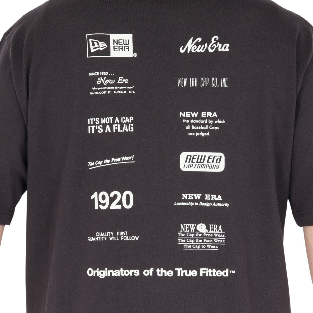ニューエラ（NEW ERA）（メンズ、レディース）ウォッシュド コットン 半袖Tシャツ Logo Archive 14410031
