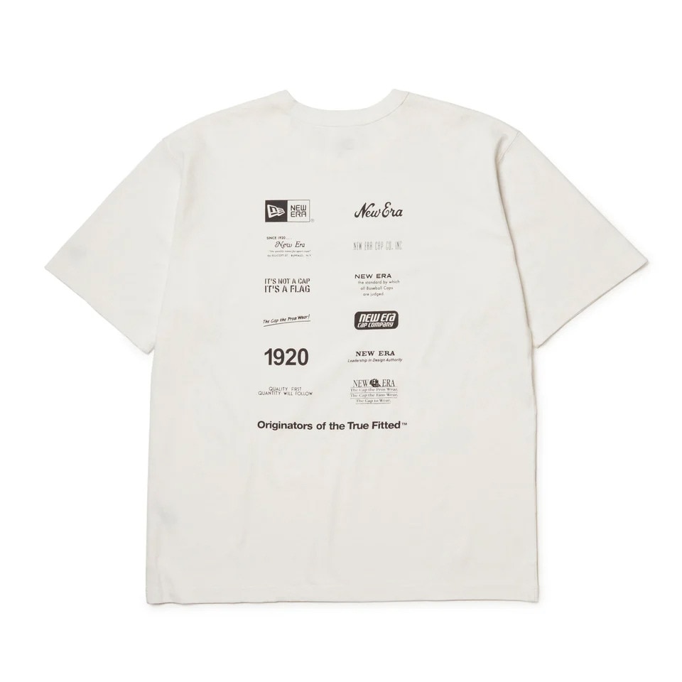 ニューエラ（NEW ERA）（メンズ、レディース）ウォッシュド コットン 半袖Tシャツ Logo Archive 14410032