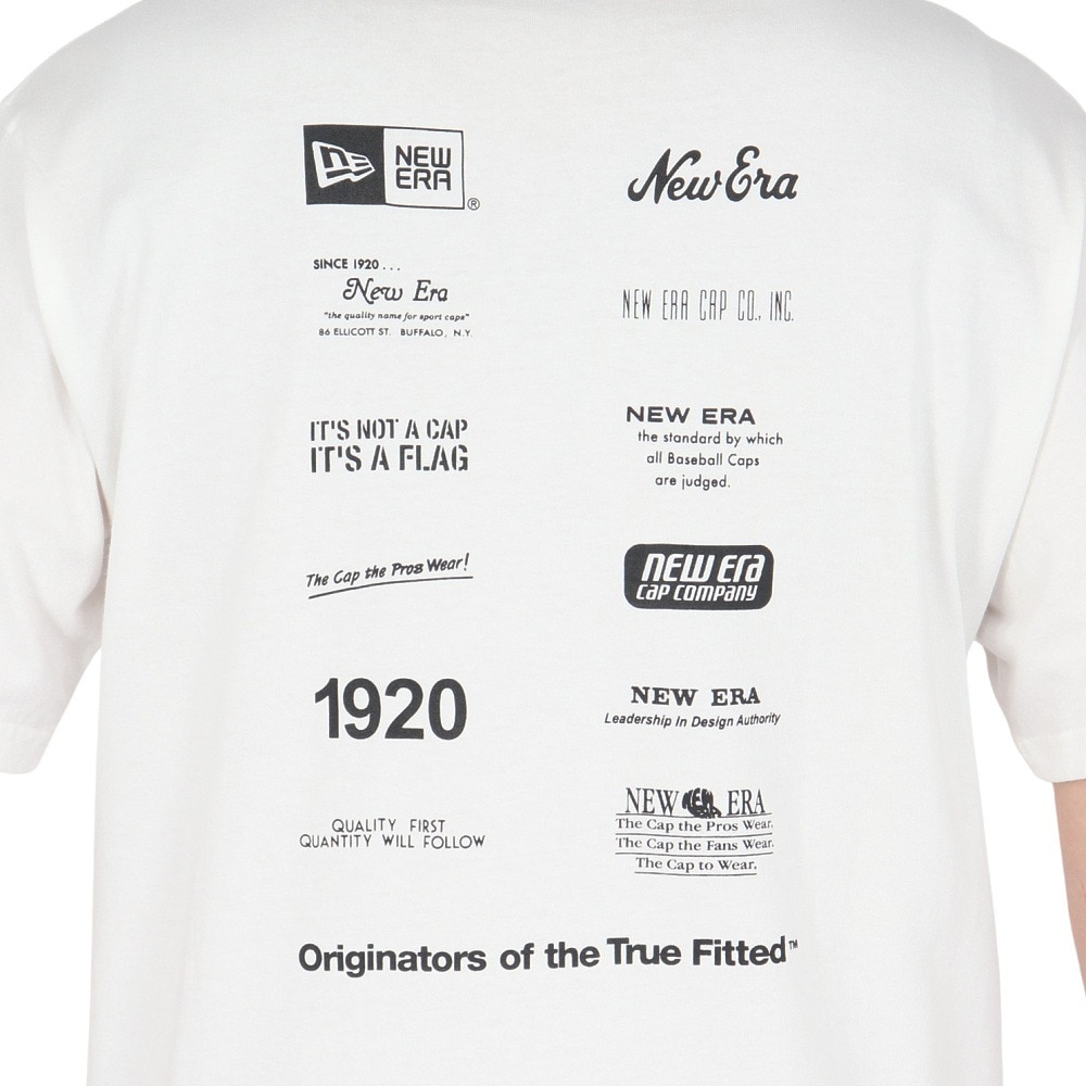ニューエラ（NEW ERA）（メンズ、レディース）ウォッシュド コットン 半袖Tシャツ Logo Archive 14410032