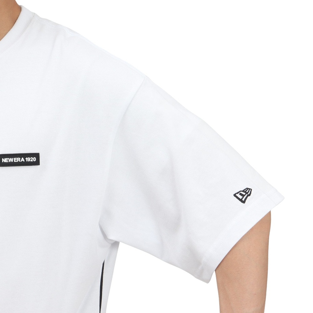 ニューエラ（NEW ERA）（メンズ、レディース）半袖 オーバーサイズド コットン Tシャツ Zoom Up Logo 14410046