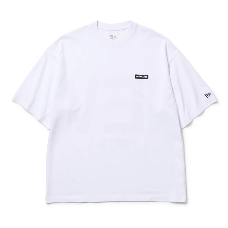 ニューエラ（NEW ERA）（メンズ、レディース）半袖 オーバーサイズド コットン Tシャツ Zoom Up Logo 14410046
