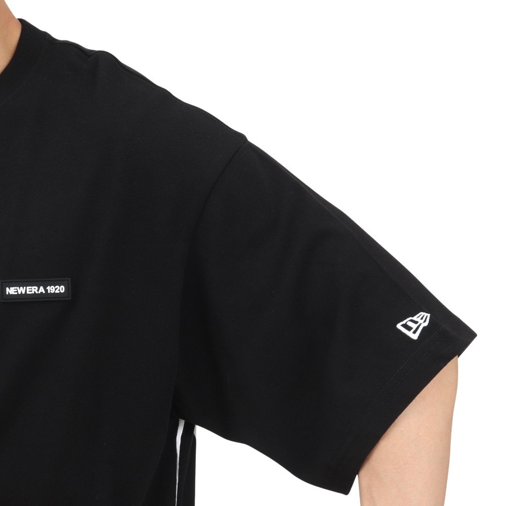 ニューエラ（NEW ERA）（メンズ、レディース）半袖 オーバーサイズド コットン Tシャツ Zoom Up Logo 14410048