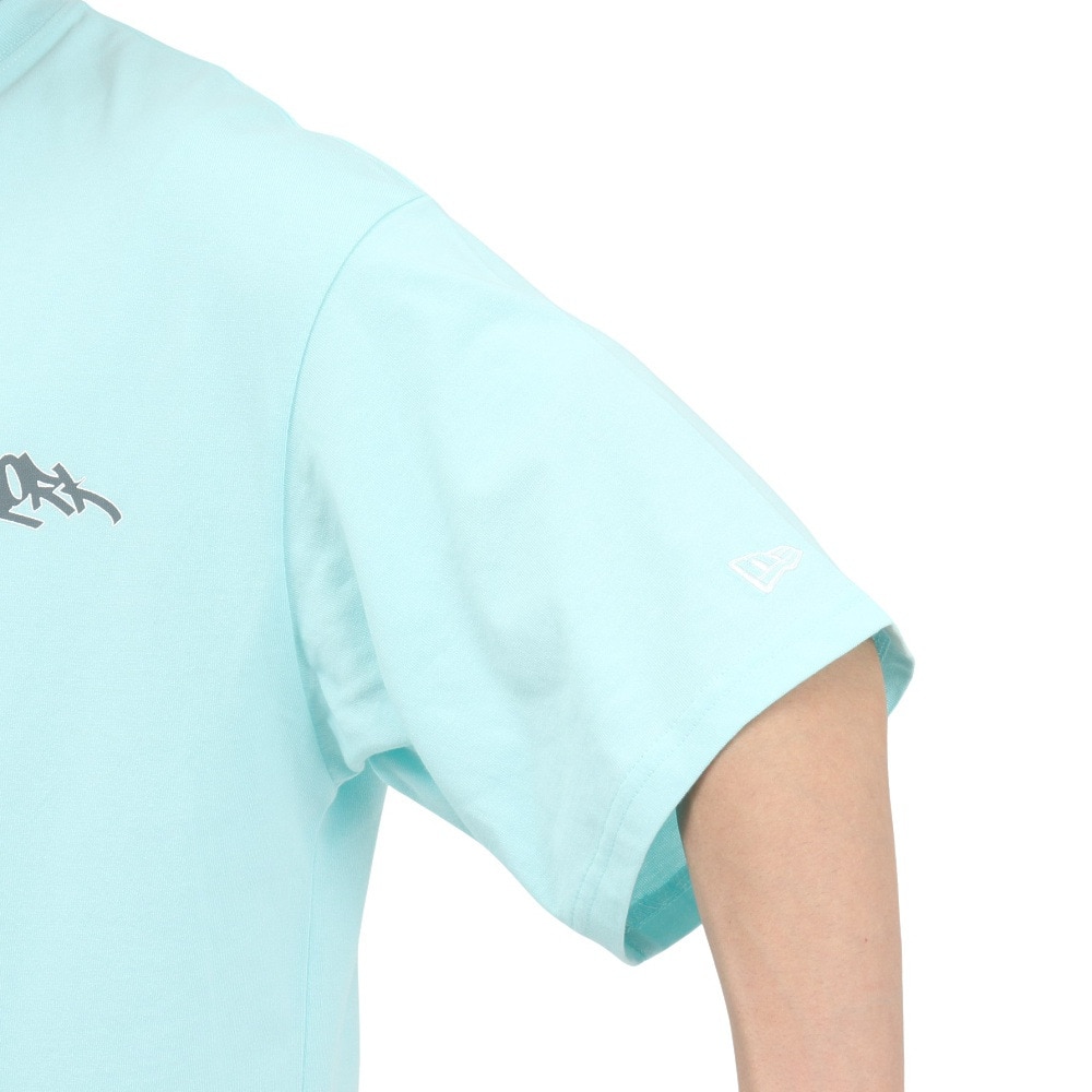 ニューエラ（NEW ERA）（メンズ、レディース）オーバーサイズド コットン 半袖Tシャツ Graffiti 14410050