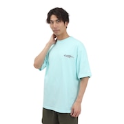 (メンズ、レディース)オーバーサイズド コットン 半袖Tシャツ Graffiti 14410050