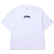 (メンズ、レディース)半袖 オーバーサイズド コットン Tシャツ Slowup 14410052
