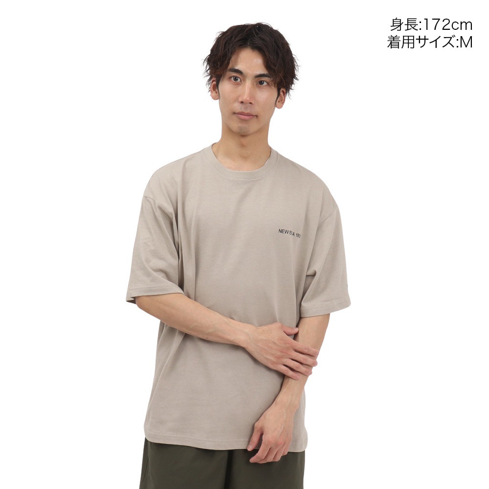 ニューエラ（NEW ERA）（メンズ、レディース）オーバーサイズド コットン 半袖Tシャツ NEW ERA 1920 14410058