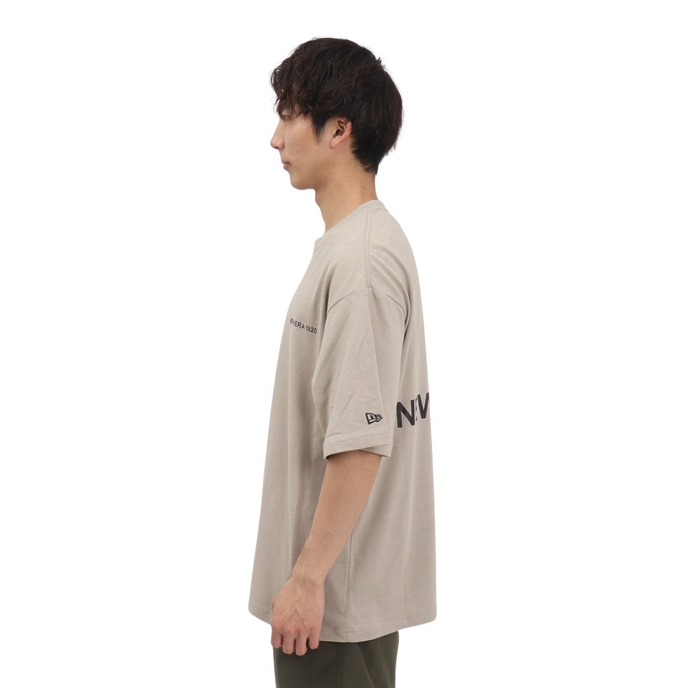 ニューエラ（NEW ERA）（メンズ、レディース）オーバーサイズド コットン 半袖Tシャツ NEW ERA 1920 14410058