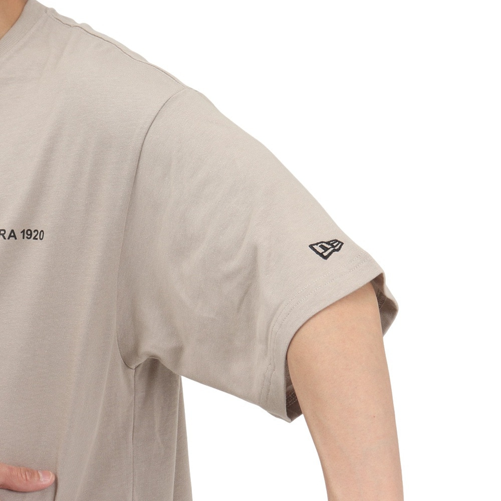 ニューエラ（NEW ERA）（メンズ、レディース）オーバーサイズド コットン 半袖Tシャツ NEW ERA 1920 14410058
