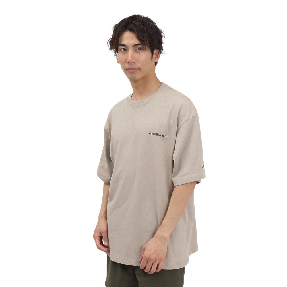 ニューエラ（NEW ERA）（メンズ、レディース）オーバーサイズド コットン 半袖Tシャツ NEW ERA 1920 14410058