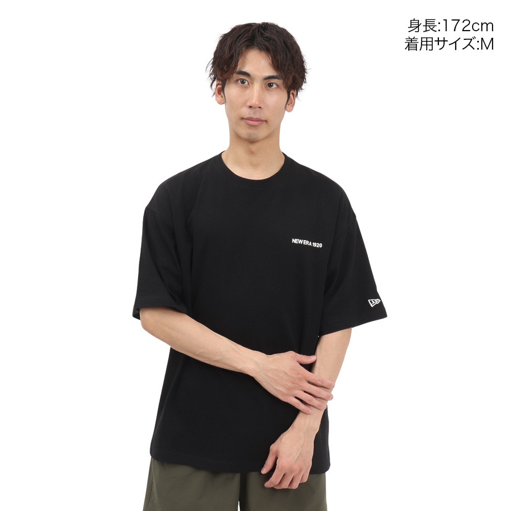 ニューエラ（NEW ERA）（メンズ、レディース）オーバーサイズド コットン 半袖Tシャツ NEW ERA 1920 14410059