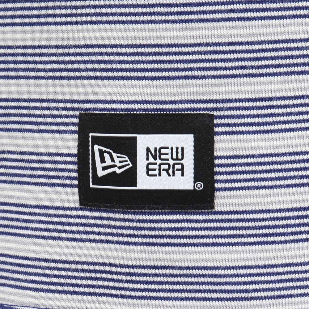 ニューエラ（NEW ERA）（メンズ、レディース）オーバーサイズド コットン 半袖Tシャツ Micro Border 14410066