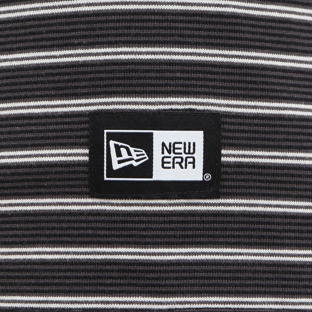 ニューエラ（NEW ERA）（メンズ、レディース）オーバーサイズド コットン 半袖Tシャツ Micro Border 14410067