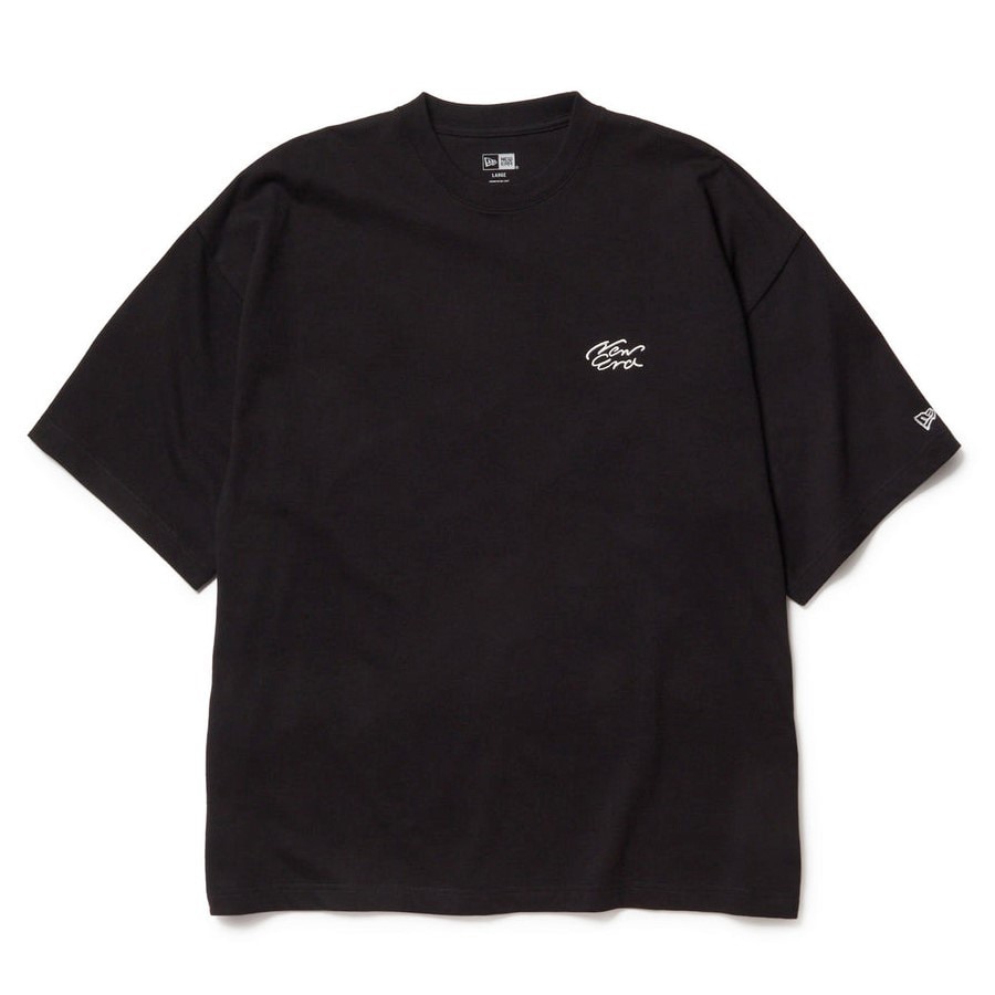 ニューエラ（NEW ERA）（メンズ、レディース）半袖 オーバーサイズド コットン Tシャツ Handwritten Logo 14410075