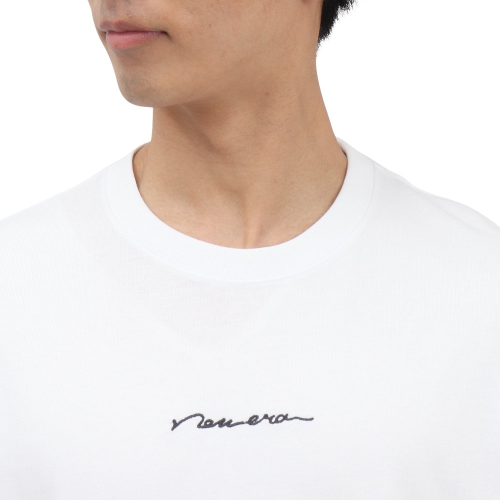 ニューエラ（NEW ERA）（メンズ、レディース）オーバーサイズド コットン 半袖Tシャツ Handwritten Logo 14410076