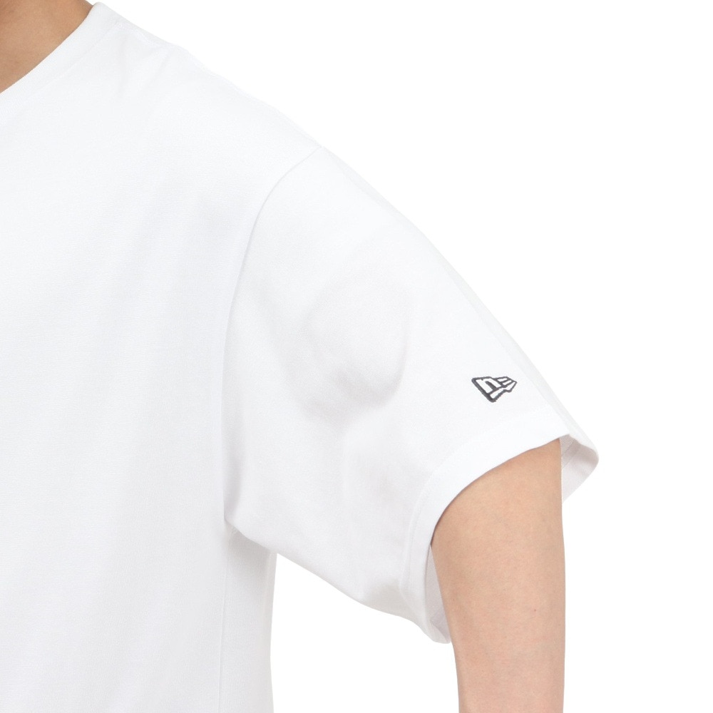 ニューエラ（NEW ERA）（メンズ、レディース）オーバーサイズド コットン 半袖Tシャツ Handwritten Logo 14410076