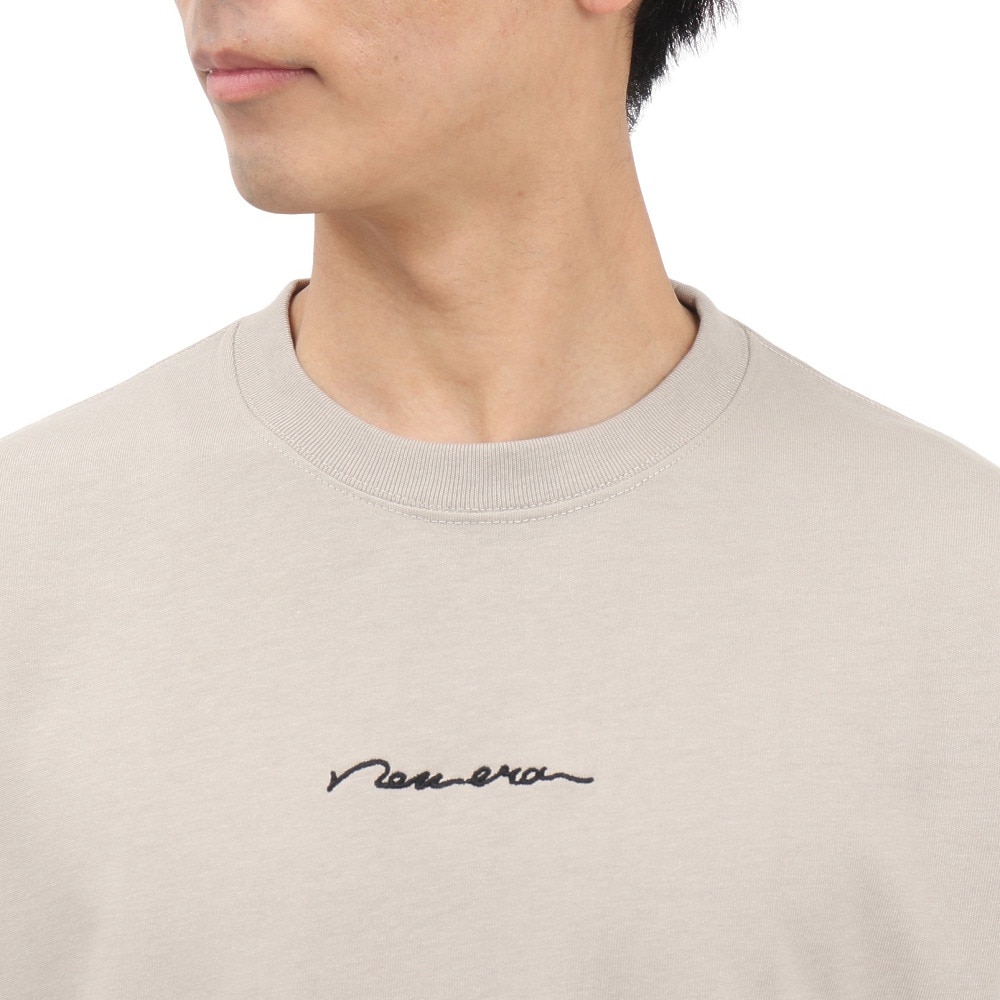 ニューエラ（NEW ERA）（メンズ、レディース）オーバーサイズド コットン 半袖Tシャツ Handwritten Logo 14410077