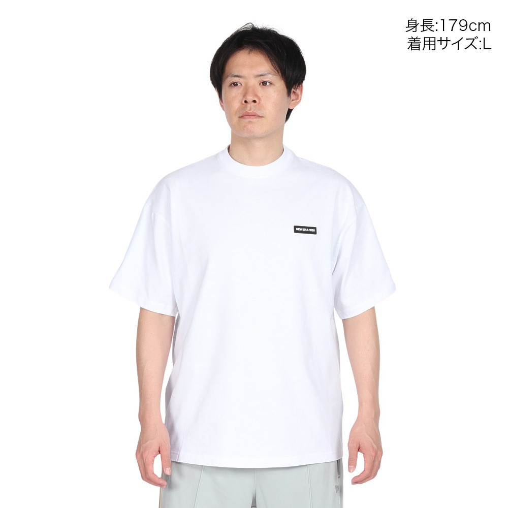 ニューエラ（NEW ERA）（メンズ、レディース）半袖 オーバーサイズド ドロップショルダー Tシャツ 1920 14410082