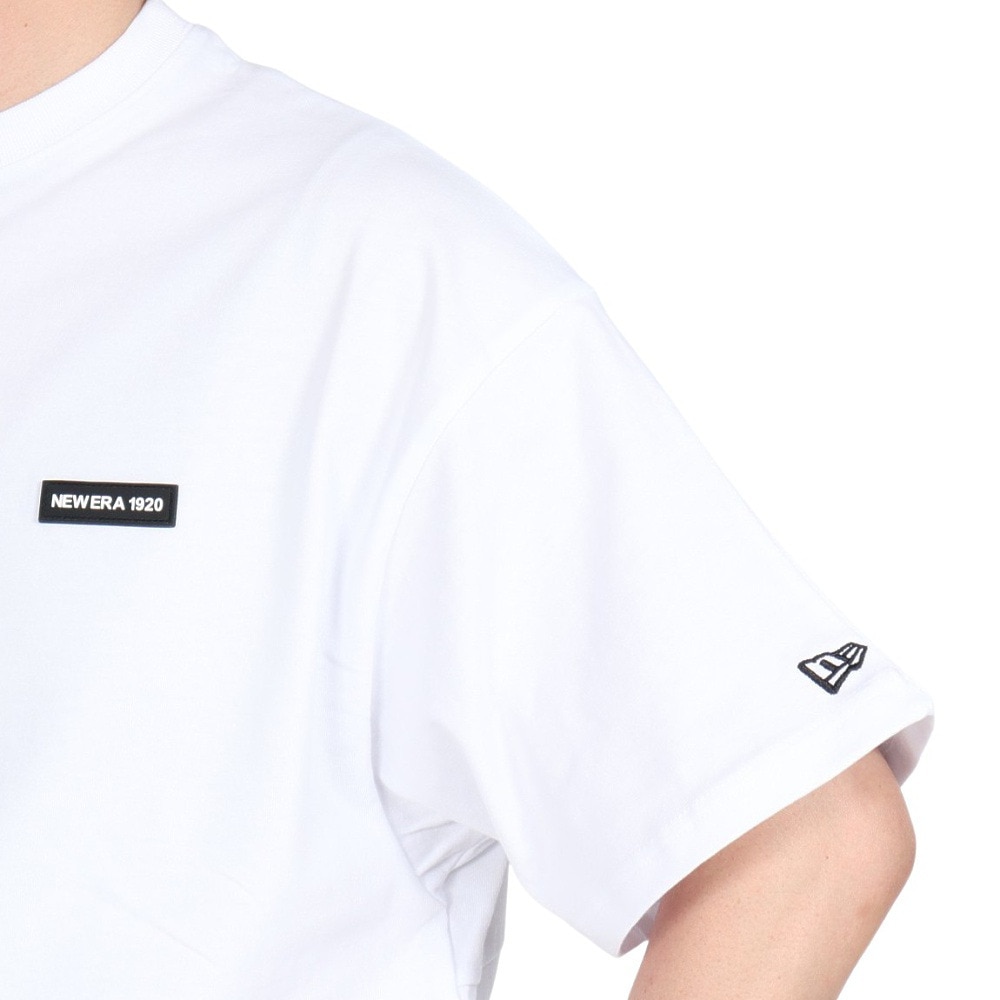 ニューエラ（NEW ERA）（メンズ、レディース）半袖 オーバーサイズド ドロップショルダー Tシャツ 1920 14410082