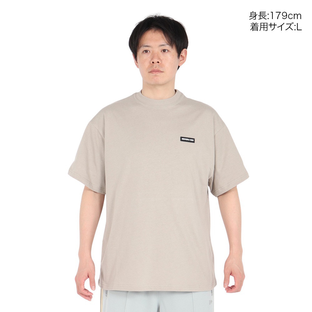 ニューエラ（NEW ERA）（メンズ、レディース）半袖 オーバーサイズド ドロップショルダー Tシャツ 1920 14410083