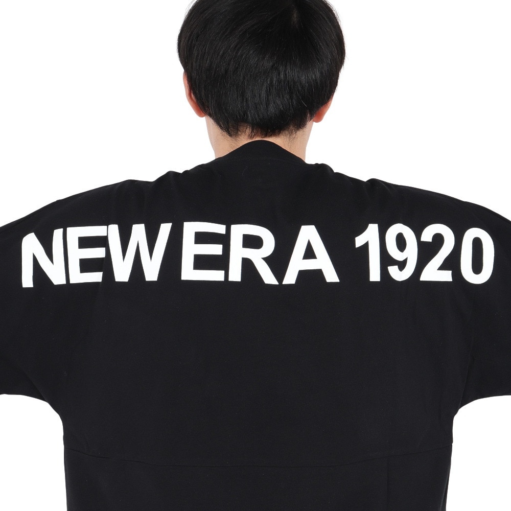 ニューエラ（NEW ERA）（メンズ、レディース）半袖 オーバーサイズド ドロップショルダー Tシャツ 1920 14410084