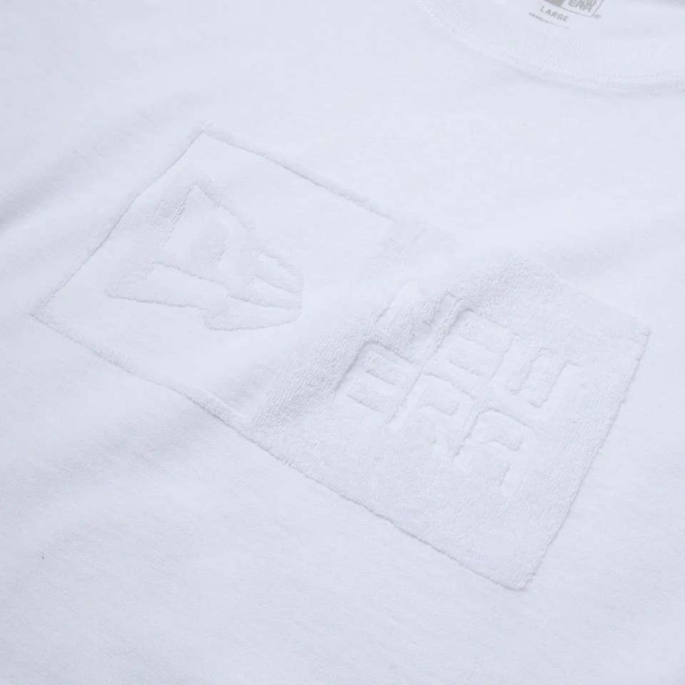 ニューエラ（NEW ERA）（メンズ、レディース）半袖 コットン Tシャツ Pile Logo ボックスロゴ 14410089