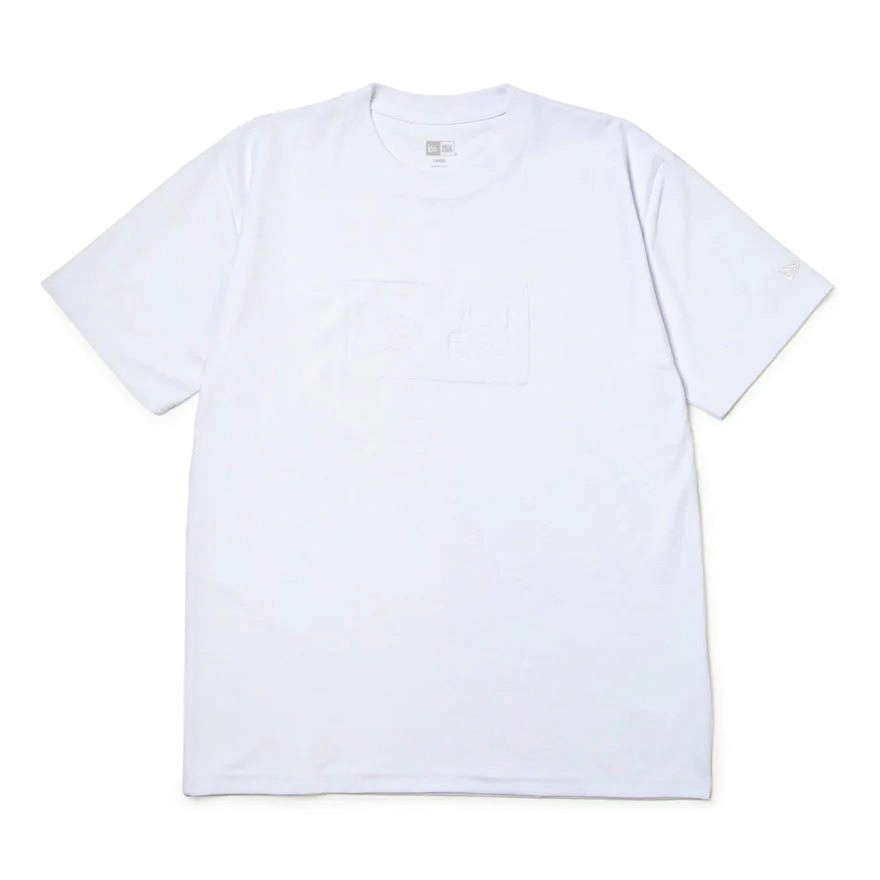 ニューエラ（NEW ERA）（メンズ、レディース）半袖 コットン Tシャツ Pile Logo ボックスロゴ 14410089