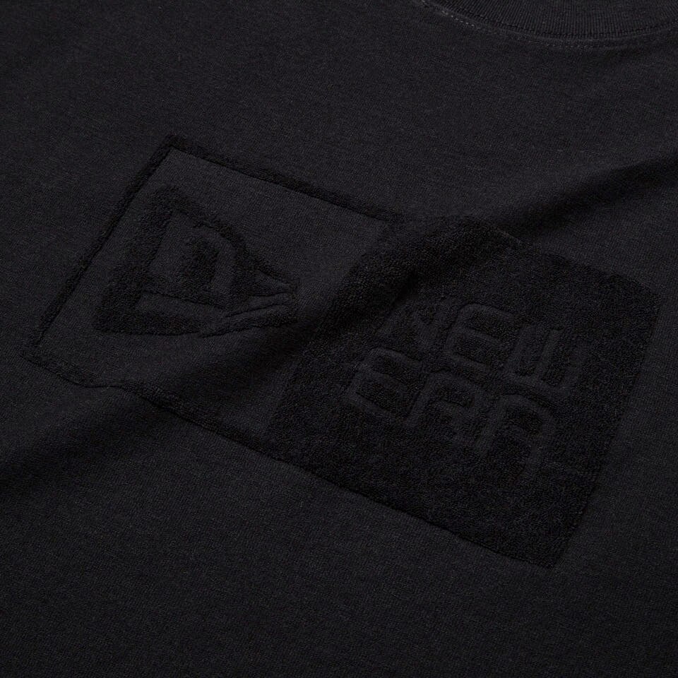 ニューエラ（NEW ERA）（メンズ、レディース）半袖 コットン Tシャツ Pile Logo ボックスロゴ 14410090
