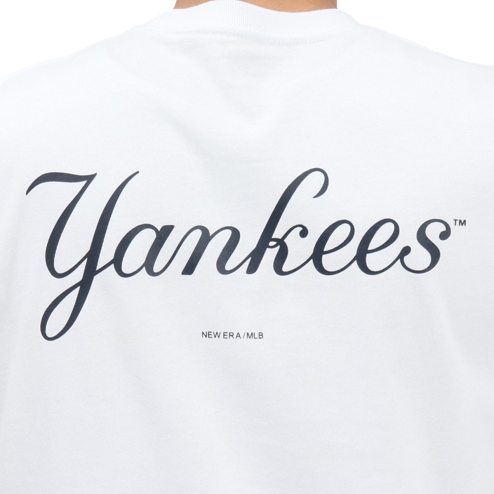 ニューエラ（NEW ERA）（メンズ、レディース）半袖 コットン Tシャツ ニューヨーク・ヤンキース 14410091